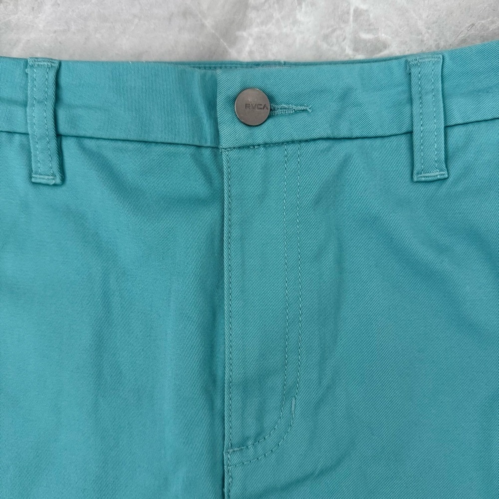 Women’s RVCA Weekend Stretch Mid-Rise Straight Leg Pant Pockets Size 27 - Picture 6 of 16
